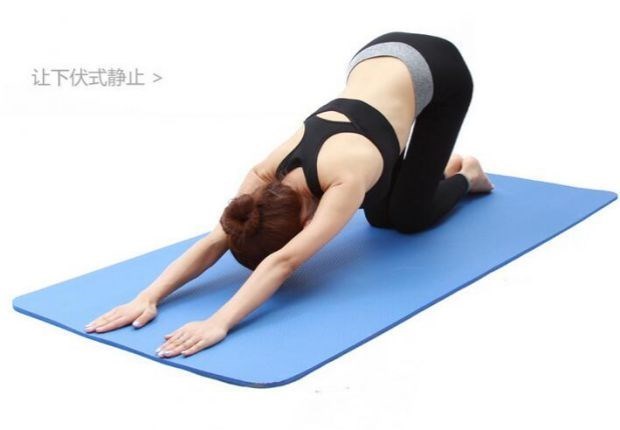 Yoga mat người mới bắt đầu thiết bị thể thao mat tập thể dục nữ nhà ba mảnh phù hợp với cơ bụng thiết bị đào tạo cơ bắp - Yoga ao tap yoga