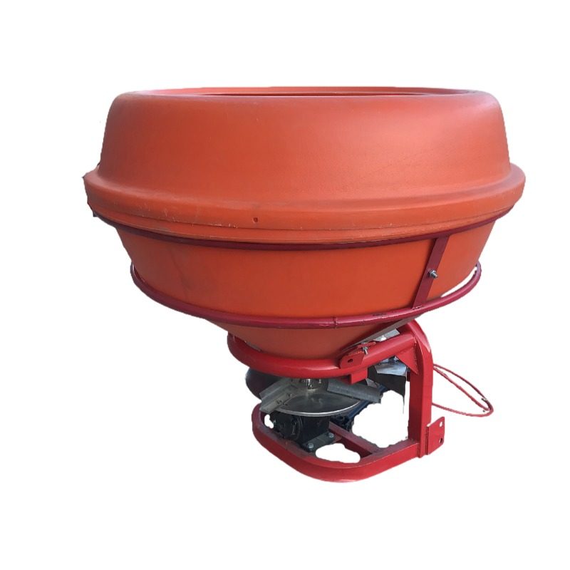 Agricultural large tractor rear fertilizer spreader fourwheeler with