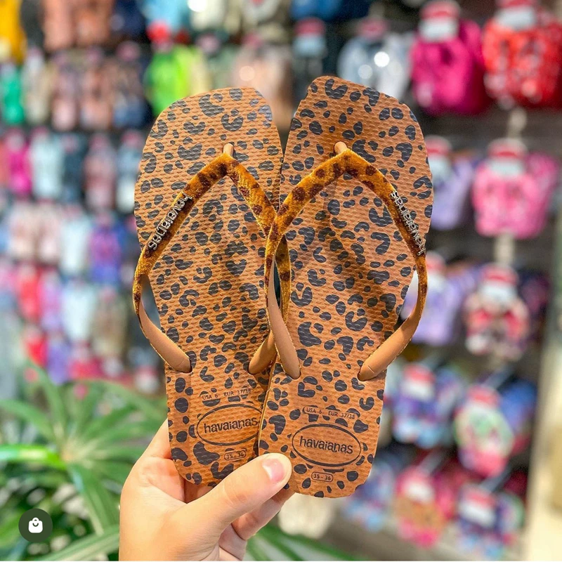 Шлепанцы Havaianas, пляжные тапочки, лебедь