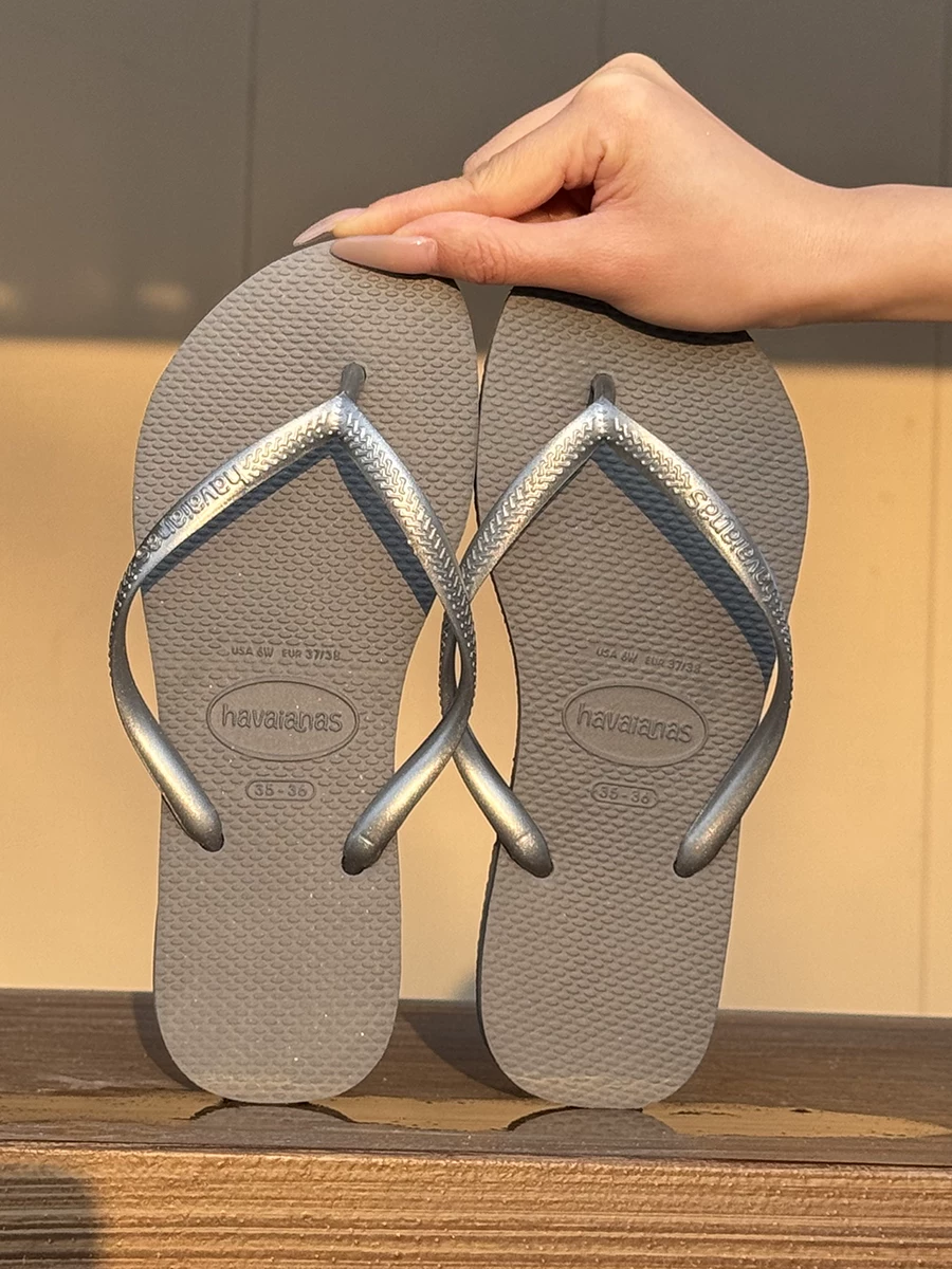 [Классические Havaianas не скользкие тапочки, шлепанцы, тонкая лента]
