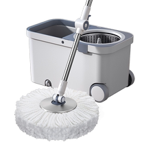 2024 new household rotatable mop hand-wash-free automatic dehydration floor mopping and drying one-mop clean mop mop