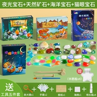 [Nightlight+Natural+Ocean+Cat Eye] Отправить бутылку желания+инструмент раскопок