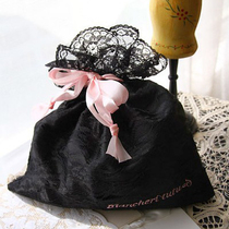  Underwear magic weapon Black quality lace forged drawstring fun clothing underwear storage bag drawstring pocket