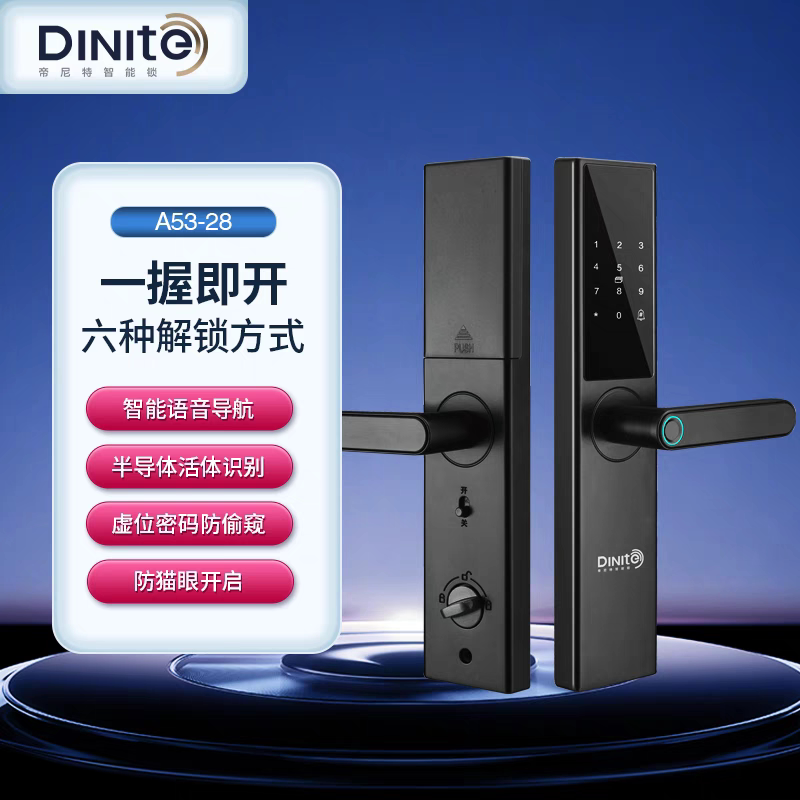 帝尼特A53指纹智能锁密码锁家用-淘宝Taobao | 天猫Tmall