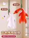 Color-Changing Roast Duck Pendant, Large Size, Changes Color When Exposed to Light, Uv Light-Changing Toy, Roast Chicken Prank, Funny Prank with Crayfish, for Girls