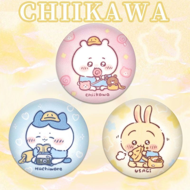 Chiikawa Badge Hachiware Usagi ACG Merchandise Pin Gift