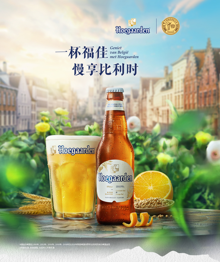 Hoegaarden 福佳 精酿啤酒 330mlx6瓶 34元包邮 买手党-买手聚集的地方