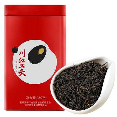 买1发2浓香型工夫红茶大罐共500g