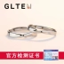 Mobius nhẫn couple nhẫn một cặp sterling silver ring thiết kế ban đầu Nhật Bản và Hàn Quốc đơn giản sống miệng nam giới và phụ nữ nhẫn Nhẫn