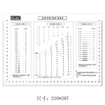 Goda ASUS packaging quality inspection ruler A4 stain gauge D3D4 transparent film electronic product inspection special standard comparison card