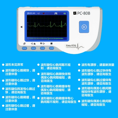 乐普 Сердце, портативный медицинский монитор для домашнего использования, отслеживает сердцебиение
