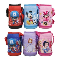 Cốc trẻ em Disney 600ml cốc dày cốc bảo vệ cầm tay có dây đeo phổ - Tách bình giữ nhiệt lock and lock