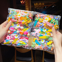 Childrens clip headwear hairclip Net red 2021 New banghai clip hair side girl hair accessories headwear card children