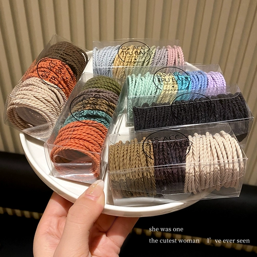 Элитная резинка для волос, эластичный прочный чехол, коллекция 2023, простой и элегантный дизайн, яркий броский стиль