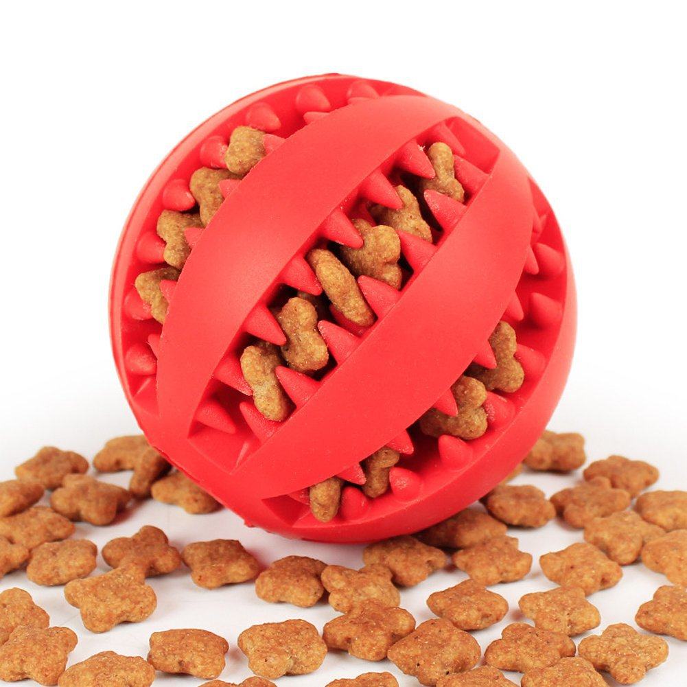 Dog Toy Ball Milling Tooth Stick Bite Pet Cat Toy Ball Oak Training Dog Ball Biting Puppies Dog Ball Cat Ball Training