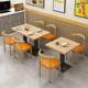 Economical restaurant noodle shop snack tables and chairs durable