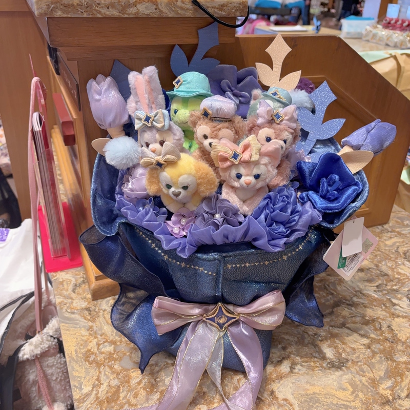 Shanghai Disney Domestic Agent 10Th Birthday Celebration Duffy and Friends Series Bouquet