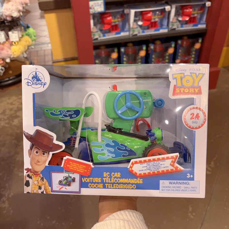 Shanghai Disney Domestic Agent Toy Story Woody Remote Control Car Toy Car Children's Gift Toy Car