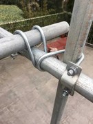Xây dựng đường ống sắt 32 khóa ống sửa chữa khóa kết nối các bộ phận kết nối chéo loại thép xây dựng ống thép xây dựng lan can - Chốt