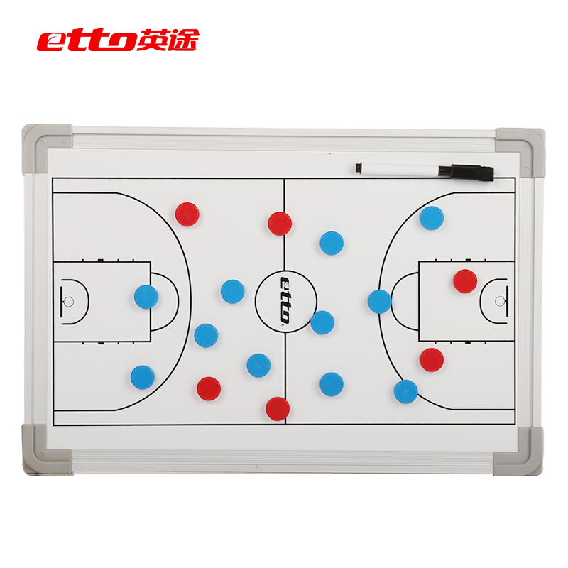 etto English Touareg basketball tactics board basketball battle board coach command board small white board formation board