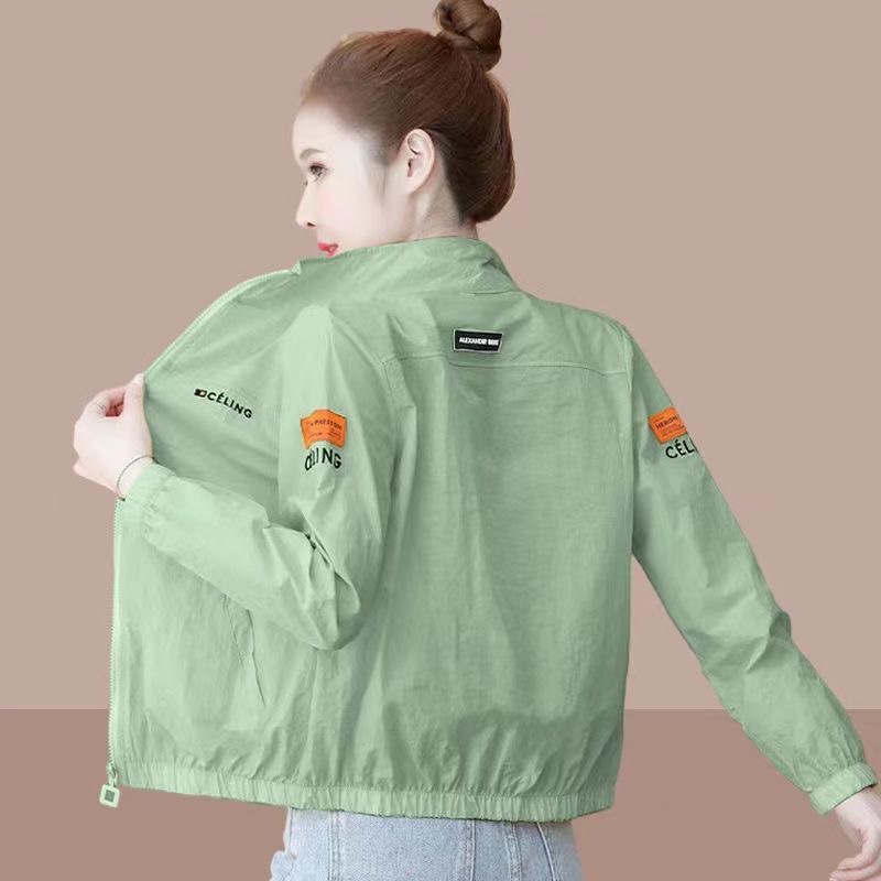 Sun Protection Clothing for Women 2023 Summer New Thin Short Jacket Women's Trendy Ins Korean Style Versatile Anti-Uv Sun Protection Clothing