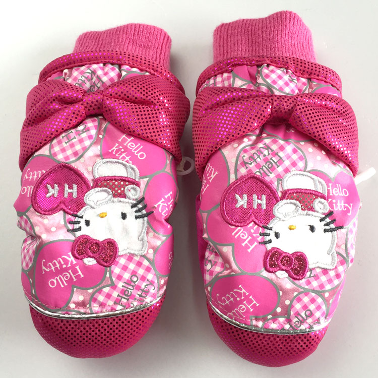 Gants pour fille HELLO KITTY en coton - Ref 2150323 Image 24
