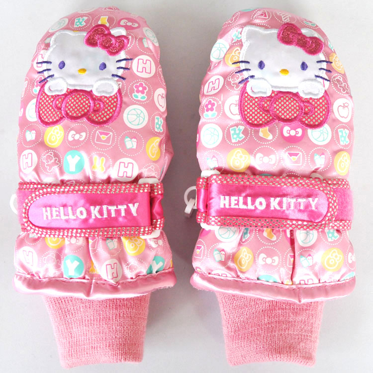 Gants pour fille HELLO KITTY en coton - Ref 2150323 Image 16