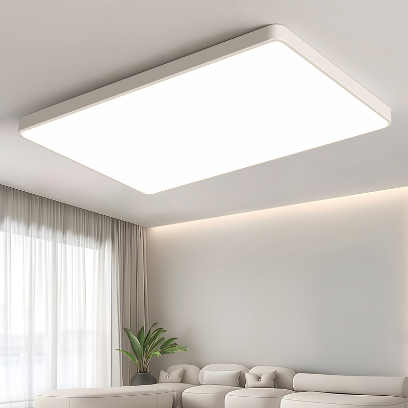 Living Room Lamp Led Ceiling Light Rectangular Atmospheric Hall Lamp Modern Simple Full-Spectrum Eye-Protection Main Bedroom Lighting Fixture Living Room Lamp Led Ceiling Light Rectangular Atmospheric Hall Lamp Modern Simple Full-Spectrum Eye-Protection Main Bedroom Lighting Fixture