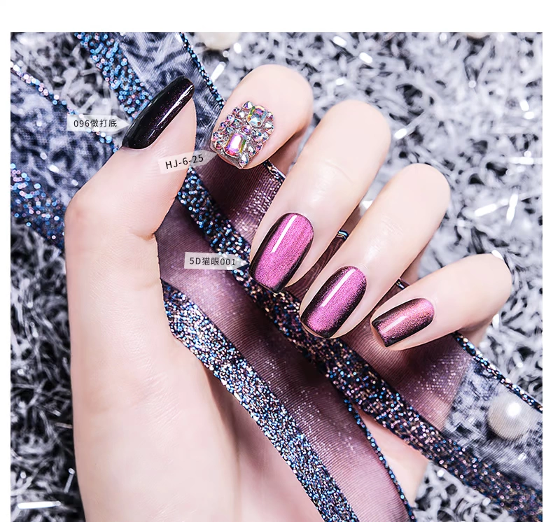 KellyKessa / Kelly Kaiser 2019 Nail Shop New Nail Polish Keo Cat Eye Gel 3D5D Wide Cat Eye Gel - Sơn móng tay / Móng tay và móng chân màu móng cho da ngăm