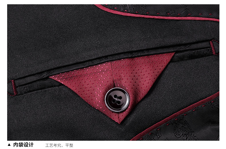 Costume homme SEPTWOLVES en laine pour automne - Ref 1550687 Image 23