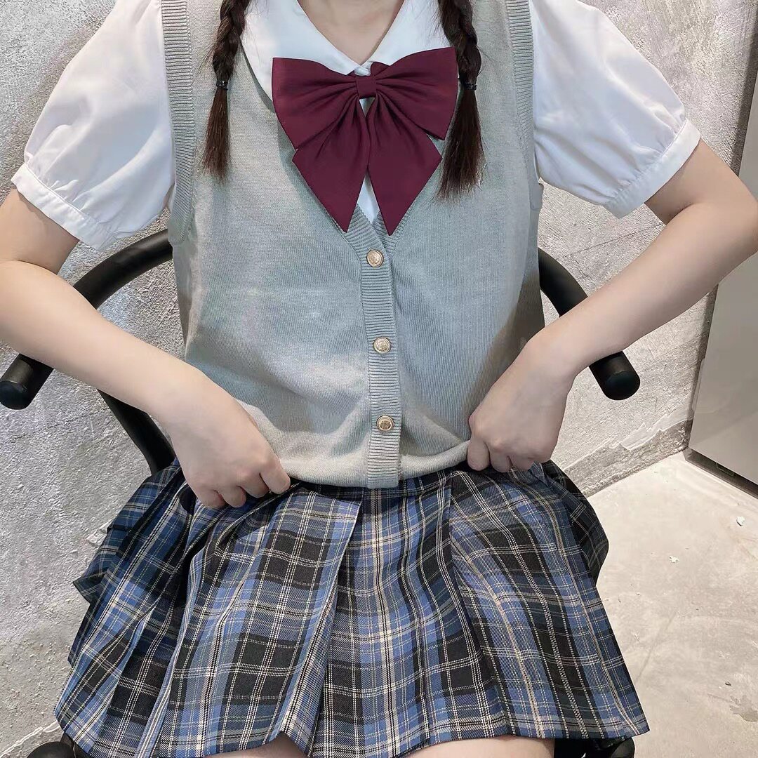 Delivery Shirt Original JK Uniform Dress Genuine day student Old man Lekaway shirt vest Academy Wind hemi-dress suit