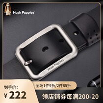 Xiubu Shi belt mens leather needle buckle first layer cowhide casual youth Korean version of the young peoples trend mens waist belt