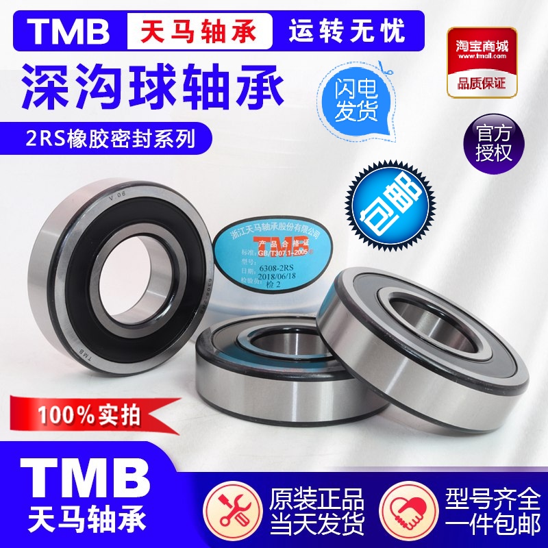 Tianma high speed motor bearing 6200 6201 6202 6203 6204 6205 6206 6207ZZ