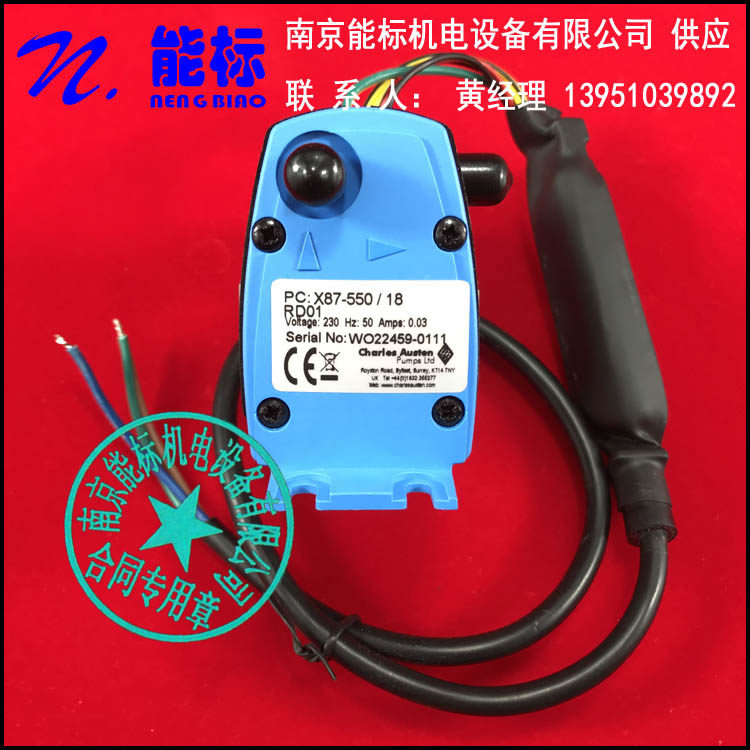 Peristaltic pump RD01 UK imported Charles Austen desulfurization CEMS