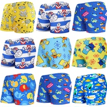  Cartoon boy swimming trunks baby swimsuit Infant children bubble beach boxer comfortable swimming trunks batch