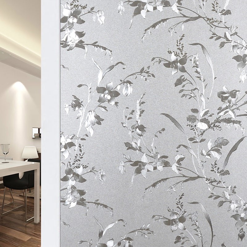 Glass stickers shading decoration kitchen stickers oil-resistant windows to shield light film anti-sand outside can not see inside