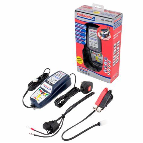 BMW Motorcycle 8-step Smart Repair Charger German Optimate4 fits BMW Harley Ducati