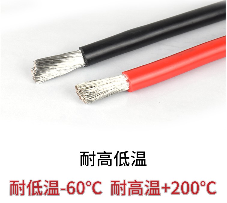 National Label AGR6 16 25 25 50 50 95120 95120 squared silicon rubber high temperature resistant wire greasiproof flame retardant YG