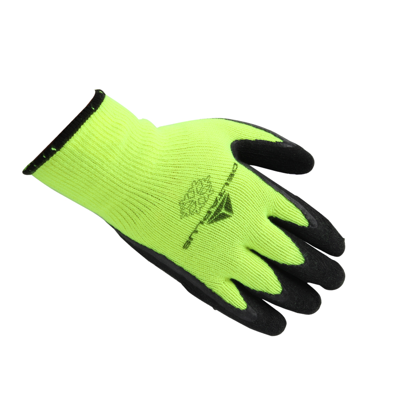 Deir Tower 201753 Anti-cold PU coated latex foaming abrasion-proof and waterproof anti-slip labour gloves