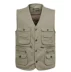 Nhiếp ảnh vest cá cha trung niên tải xuân và mùa thu cotton ngoài trời nhiều túi vest vest cũ - Áo vest cotton bộ vest nam trung niên Áo vest cotton