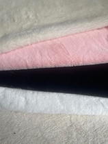 Imitation rabbit fur fabric plush fabric velvet fabric diy toy 2cm imitation rex rabbit fur vest coat clothing fabric