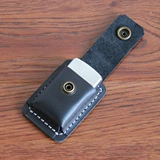 Узкая версия кожаного корпуса Zippo Case Slim Machine Lighter Ceather Case подходит для узкой машины также может настроить другие размеры