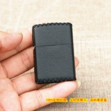 Кожаный защитный чехол на керосине ручной работы, зажигалка, из натуральной кожи