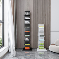 Nordic Invisible Bookcase Corner Bookcase Floor Bookshelf Containing Shelf Multilayer Shelve Shelf Show Simple Plotter Shelf