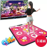 Nhảy múa tại nhà trẻ em đơn ánh sáng dày âm nhạc người mới bắt đầu TV đa chức năng chăm sóc chân trẻ em điện tử - Dance pad thảm nhảy pump