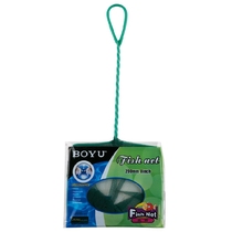 Boyu fish tank fish fishing net round goldfish net round goldfish net tropical fish fishing aquarium net stainless steel plastic