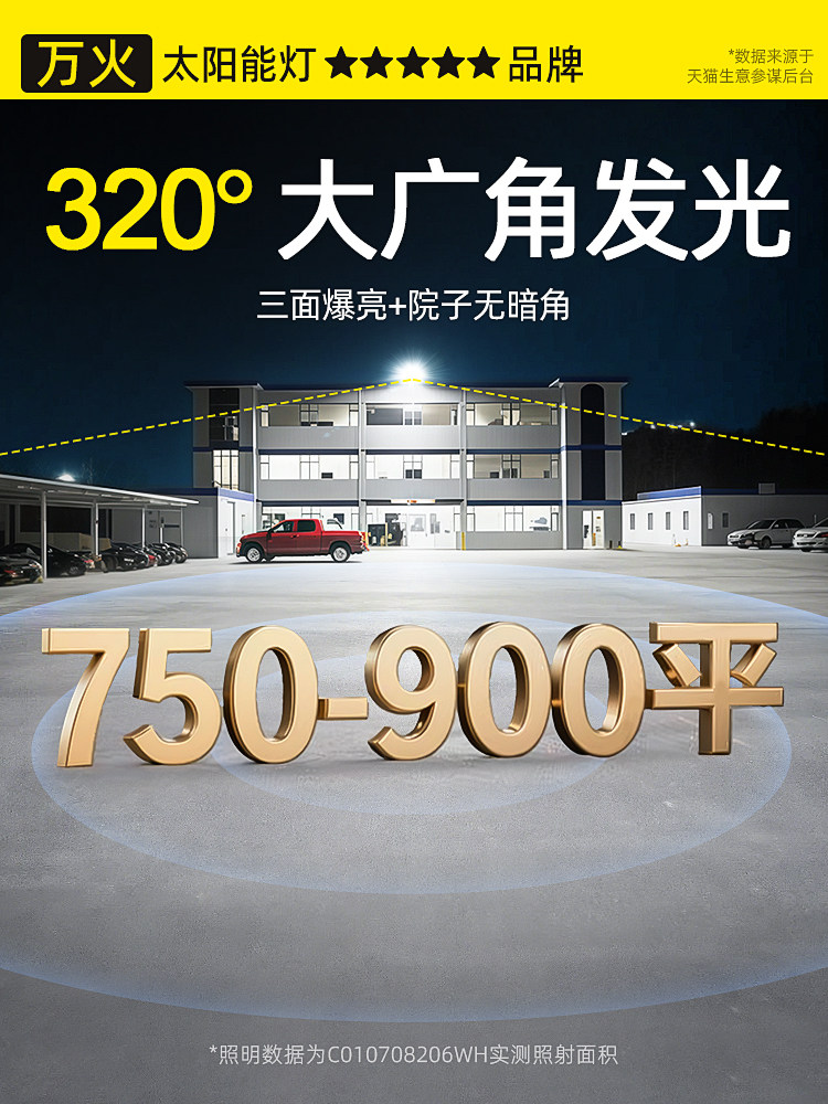 2025 New Solar-Powered Outdoor Garden Lights for Home Use, New Outdoor Waterproof Sensor Led Rural Lighting Street Lights