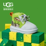 UGG Детская обувь x Sesame Street Main 23 Осень и Зимние Новые мужчины и Женщины Детские Снежные ботинки Симпатичные хлопковые сапоги 1147232T