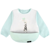 Детский водонепроницаемый слюнявчик, нагрудник, фартук, юбка на девочку, лонгслив для раннего возраста, анти-грязь, сзади на завязках