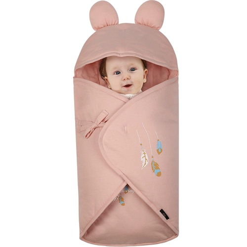 Детское демисезонное одеяло, хлопковый спальный мешок, небольшая сумка для новорожденных, 3 мес.